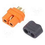XT60I-F Connector: DC supply; plug; female; XT60; 30A; 500V; PIN: 3; straight fBiQVayOyaVj1TBcfXA_U1hDwazdSITpncFMAAl6Uqo