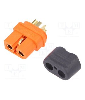 XT60I-F Connector: DC supply; plug; female; XT60; 30A; 500V; PIN: 3; straight fBiQVayOyaVj1TBcfXA_U1hDwazdSITpncFMAAl6Uqo