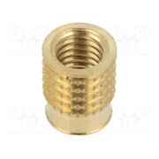 001M8 Threaded insert; brass; M8; BN 37885; L: 13.8mm; for plastic Se5JSit8-XpmhcBsW0rxGAxIUoO5ACQZUR9iQ-rlLmQ