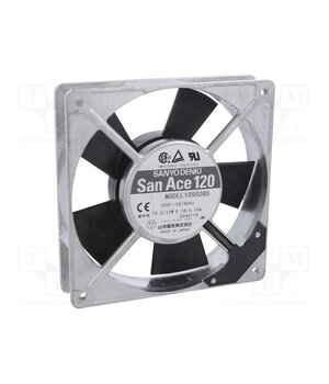 109S085 Fan: AC; axial; 120x120x25mm; 117m3/h; 38dBA; ball; 2500rpm; 100VAC xFHniyoblke6JyVGhj8aVDYz41nLSNpwQfUmepMqNnM