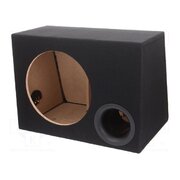 SK12 BLACK Car loudspeaker enclosure; MDF; black; 300mm; Øhole: 282mm; 40l KNauju5Eo1HZniffQmswgoSPuS6lgKJQVeCk20oRA3c