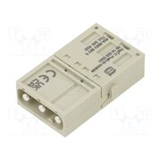09140035001 Connector: HDC; module; male; 40A; 690V; Han-Modular®; PIN: 3 DDgA29XYiAb7OBwU9g9iMPxQLK6gUAR6k2SHQM55bDg