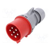 027-6V Connector: AC supply 3-phase; plug; male; 32A; 400VAC; IEC 60309 kMOpgPCw4JhQHEhSOPCurof3AXK4-IOBN0a41zfH52s
