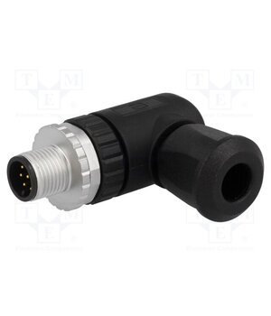 21033193801 Connector: M12; plug; PIN: 8; male; 30V; angled 90°; IP67; for cable 3WdbXeOWwVTV-Cn2Gnqurp_CiP5dS6H14tL1mJkxomg