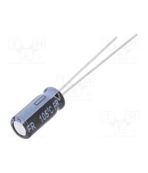 EEUFR1H100 Capacitor: electrolytic; low ESR; THT; 10uF; 50VDC; Ø5x11mm; ±20% LtMEtZwZcW-5BzDPvL3IwqK8O9PPQY5LdGVlw_wrEuo