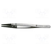5-432 Tweezers; replaceable tips; Blade tip shape: flat; ESD LvxNuIZ7dW2KKyc_DKpYbdF6YfiKGc8ZTrZf5DBAW_g