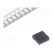 AOZ8001DI Diode: TVS array; 6.6V; 5A; DFN6; Ch: 2; ESD eaZaXzbb8HAAr8sjc6tfj1BtEHo2bahzcZtjuXgmB70