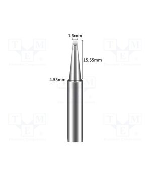 900-1.6D Tip; chisel; 1.6mm; for soldering station LSnFNJLzUCCWN44QQDMNZfKbgUy3UgnEMNrnBn8OUQw