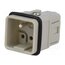 C14610A00550012 Connector: HDC; contact insert; male; 400V; PIN: 6; 5+PE; size A3 V2p0D2SQup7GmUcXMvEu6VTCnk9S9DnxmS4j6Q4my7c