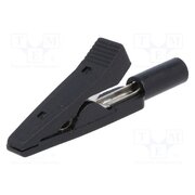 AX-CR-2PM-B Crocodile clip; 10A; 60VDC; black; Overall len: 41.5mm zHKAOfAQGoxO41orongbFpjCo6ivsDJ19uwHOoSiJrg