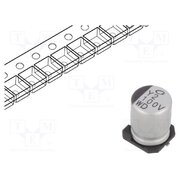 UWD1V101MCL1GS Capacitor: electrolytic; SMD; 100uF; 35VDC; Ø8x10mm; ±20%; 5000h eGMuuPnLOgsvwlDpjgZ5siebsuEpH6pjwteKd-jim54