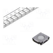 EVQQ2B01W Microswitch TACT; SPST; Pos: 2; 0.02A/15VDC; SMT; none; 0.5N; 2mm 68FWgx0cykNVNurbtFtC2gsYJTsHZyXe3ze8qJOcGTs