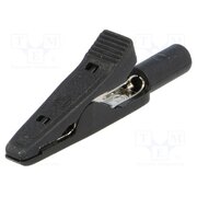 930317800 Crocodile clip; 15A; 60VDC; black; Grip capac: max.4mm; MA 1 Qfok3m5CS9CYVts7KZlxAEfj9aFwfQAqg6vcFIJtepQ