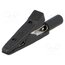 930317800 Crocodile clip; 15A; 60VDC; black; Grip capac: max.4mm; MA 1 Qfok3m5CS9CYVts7KZlxAEfj9aFwfQAqg6vcFIJtepQ