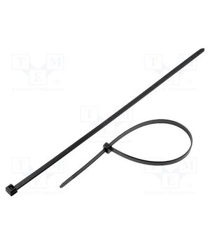 111-12060 Cable tie; L: 390mm; W: 7.6mm; black; polyamide; 535N; Ømax: 100mm kmnO6Tk2q1niHDrDjG9oz-hZ6nBXGSI8QRKPsNrtTfc