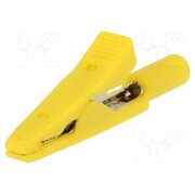 930317803 Crocodile clip; 15A; 60VDC; yellow; Grip capac: max.4mm; MA 1 fbwUXD4jvCTUylOYY3w1bjZb0hZLwjguon9XNKBrR74