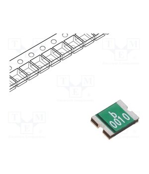 0ZCG0010FF2C Fuse: PTC polymer; SMD; 100mA; Imax: 100A; 0ZCG; 1812 ksZ7JooOy9Y35BcoASM8r15_BUdGpwEd202PYe3_iDs