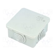 00808 Enclosure: junction box; X: 65mm; Y: 65mm; Z: 32mm; wall mount; IP44 bnvvIIACAc810lUIJg3YpxvB_YalL0oBzWuA_Rxbtcg