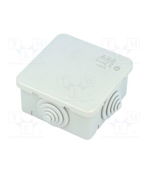 00808 Enclosure: junction box; X: 65mm; Y: 65mm; Z: 32mm; wall mount; IP44 bnvvIIACAc810lUIJg3YpxvB_YalL0oBzWuA_Rxbtcg
