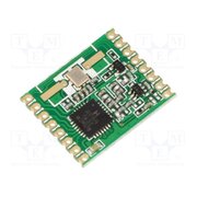 RFM69HW-433S2R Module: RF; FM transceiver; FSK; 433.92MHz; SPI; 1.8÷3.6VDC; 20dBm w3dveFnvccwp6V7rmDBuBzMR5CGTCzXILOYZjbugzgs