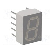 HDSP-F101 Display: LED; 7-segment; 10mm; 0.4"; No.char: 1; red; 0.33÷3.9mcd mM6pROG7XM4ixOLDZ3v593NTH1l18JaYGSkbIQBwWRY