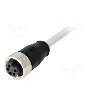 21349700597015 Connector: 7/8"; plug; 1.5m; female; PIN: 5; straight; with lead; PVC w3sR2cI12aKnXvz6Jf2wV1W353Sq8n8N36VYqcpSMSk