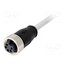 21349700597015 Connector: 7/8"; plug; 1.5m; female; PIN: 5; straight; with lead; PVC w3sR2cI12aKnXvz6Jf2wV1W353Sq8n8N36VYqcpSMSk