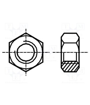 1241389 Nut; hexagonal; M1,6; 0.35; A2 stainless steel; 3.2mm; BN 628 mGmbMiR_J0g5afBJ4h8uVgG6caAflD_q0z5_wUCeXgQ