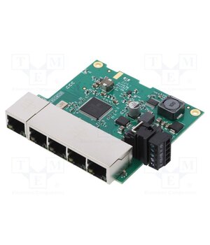 SW-115 Switch Ethernet; unmanaged; Number of ports: 5; 5÷30VDC; RJ45; SW QKzgcbBTpeQqQYa0eAJBxqhNR3KOCoN4s6WdgSN1yDo