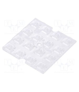 C16503_STRADELLA-16-T3 LED lens; square; plexiglass PMMA; transparent; Mounting: screw MMQljypOfiwIY2WDTGkDFhqeHSna10UUJn_heQuzjko