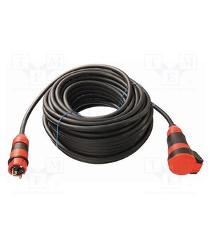62250 Extension lead; 3G1.5mm2; 10m; rubber; black; Sockets no: 1; 16A yhN_j0_ya-cnZqeYKeW1vaSfAUkxBPoh8dIU78f_cbM