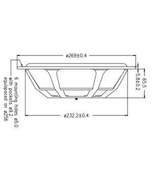 Пассивные излучатели SP26R (H9946), Seas

 GASAZ9946+1.jpg