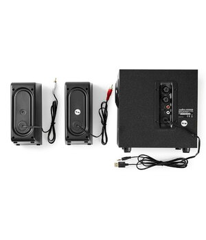 Акустические системы XYALON 2x9 Вт, сабвуфер 15 Вт, 30 Вт, 200-20000 Гц, разъем USB/3,5 мм GKST11+2.jpg