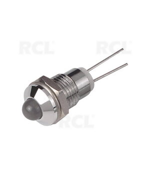 APKABA - LAIKIKLIS  3mm LED metalinė išgaubta, chromuota IAPLM301+1.jpg