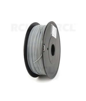 PLASTIKAS PLA, 3D spausdinimui, ø1.75mm 1kg, pilkas ICPLA175PLA_P.jpg