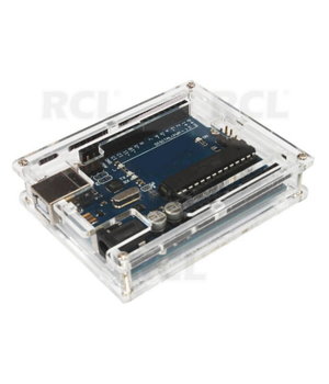 Корпус Arduino UNO R3 прозрачный, акриловый IDEH05S.jpg