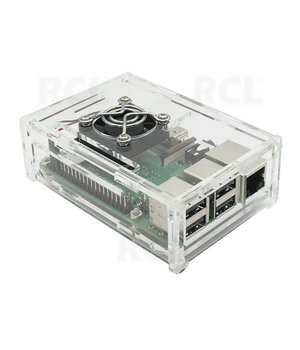 Raspberry Pi 4 korpusas skaidrus su ventiliatoriumi IDEH19.jpg