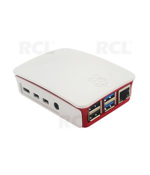 Raspberry Pi 4 korpusas, originalus, baltas-raudonas IDEH21.jpg