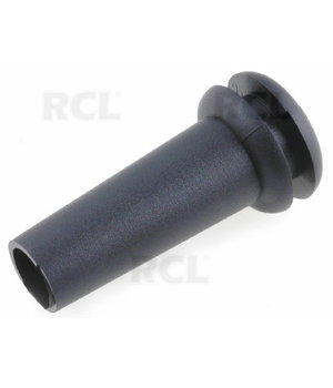 STRAIN RELIEF diam:9.5mm, Hole diam:6.4mm, PVC, black IDEL6C.jpg