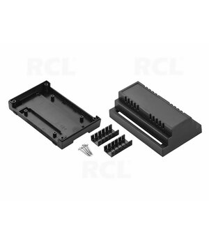 DĖŽUTĖ   137x90x66mm  Z-104, ABS V0, 8 moduliai x 17mm, juoda IDEZ104J+2.jpg
