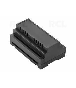 DĖŽUTĖ   137x90x66mm  Z-104, ABS V0, 8 moduliai x 17mm, juoda IDEZ104J.jpg
