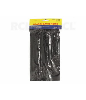 DIRŽELIAI tvirtinimui  100/150/200mm x 20vnt (60vnt), juodi IDIP60J.jpg