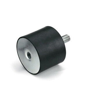 Vibration damper, rubber ø15x15mm M4,  61N IDM2M415.jpg