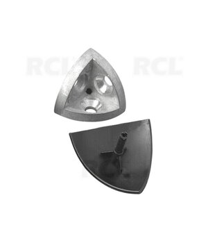 CORNER FOR PROFILE 2020R 3-way (X/Y/Z - three-directional), M6, 90°, with ABS trim cap II22F03+1.jpg