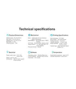 Geeetech Acrylic Reprap Prusa I3 Pro B 3D imprimante MK8 LCD IIS02+5.jpg