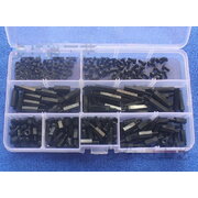 Set of rods and bolts M3 nylon, 250 pcs. IISTR01P.jpg