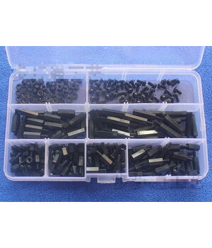 STRYPELIŲ IR VARŽTŲ RINKINYS M3 nailonas, 250pcs IISTR01P.jpg