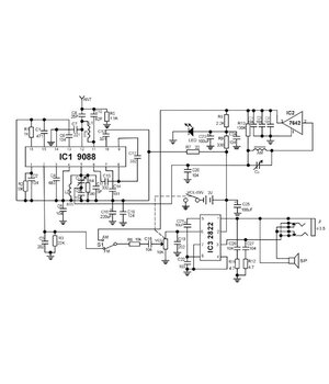 FM-AM radio receiver construction - kit with housing IK015+4.jpg