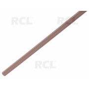 HEAT SHRINK SLEEVE  ø2.4/1.2mm 2:1,  brown, thin wall IKEM02RU.jpg