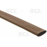 HEAT SHRINK SLEEVE ø6.4/3.2mm, 2:1, brown, thin wall IKEM05RU.jpg